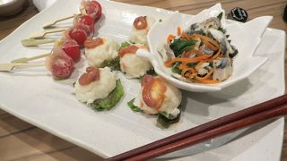 鶏料理がおいしい