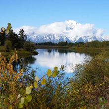 オックスボーベンドからの眺め