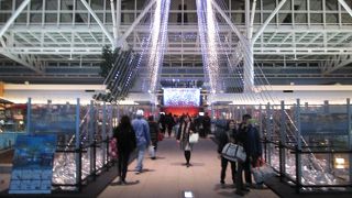 スカイイルミネーションが開始