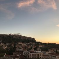 ルーフバー（朝）の景色