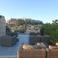 ルーフバー（の朝）