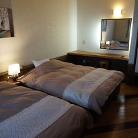 ゆったりした寝室