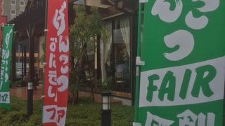 ボリュームのある本格派のハンバーグ。