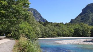 気持ちの良い散策路