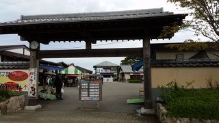 こじんまりとした道の駅です