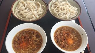 池袋西武 屋上でうどん！