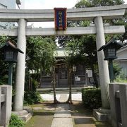 品川区東五反田の神社