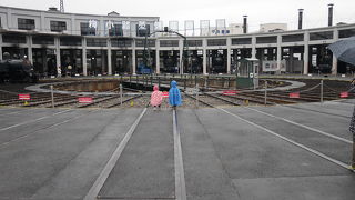 梅小路機関庫は圧巻