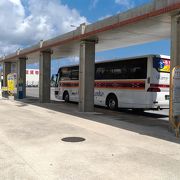 石垣島空港から離島フェリーターミナルまで直行バス