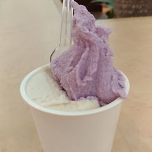 紅芋と島バナナのジェラート