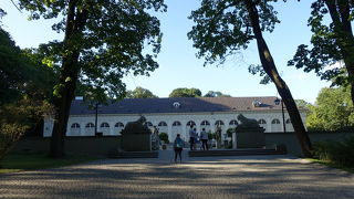 ワルシャワ屈指の公園です