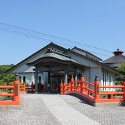 太龍寺ロープウェイ乗り場が併設