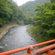 清滝の景勝地