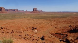 視界が開け多くのビュートが見られます