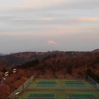 一番西側の窓から富士山がよく見えます。