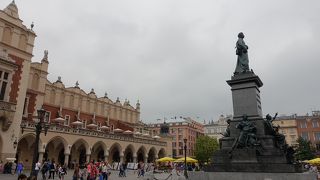 クラクフ観光の中心地