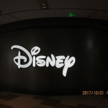 ディズニーのマーク。