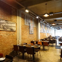 店内のレトロ感がいい