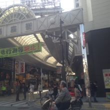 川崎銀座街の様子