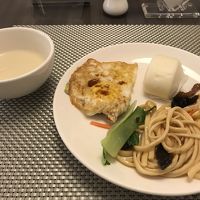 朝食バイキング