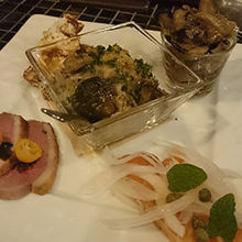 前菜の盛り合わせ