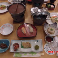 夕食。追加料理はなかった。