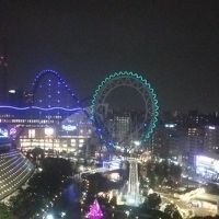 夜景は綺麗です