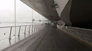 長い・広い、屋上からの眺めがよい