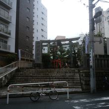 西側からの景色です