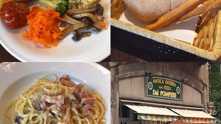 消防署を改装したレストラン