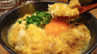 The restaurant of wonderful Oyako-don, but it is hard to find