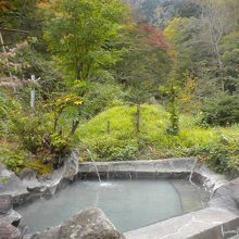 女性用露天風呂もなかなかの景色です