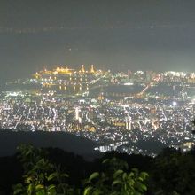 日本三大夜景のひとつです