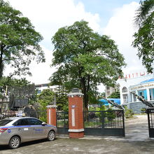 Ｂ５２戦勝博物館の入口