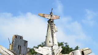 抗仏戦争、坑米戦争で使用された武器の展示