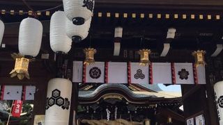 商店街を抜けてみつけた神社