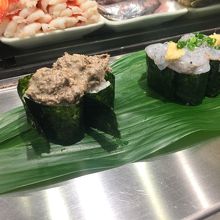 生しらすとかにみそ