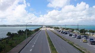 海の上を走っているような気がしました。