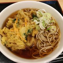 かき揚げそば