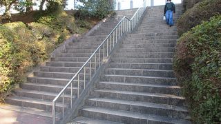 その先の階段に聖地巡礼