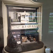 11階にあった初代伊東屋本店の精巧なミニチュア