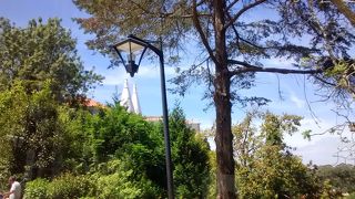 レガレイラ宮殿は、ムーアの城跡から、よく見えました