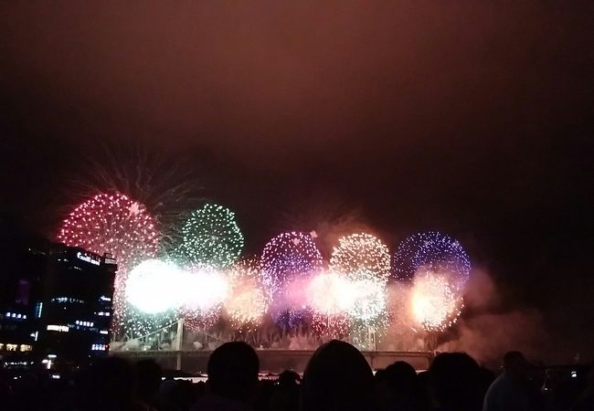 大迫力！約8万発の花火大会