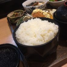 ご飯大盛り無料です。