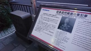 洋画家の黒田清輝の誕生地