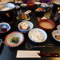 朝食の「おしん飯」（大根ごはん）が最高！何杯でもおかわり！