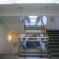 嬬恋プリンスホテル宿泊棟までの階段