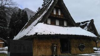 白川郷の手前にある 世界遺産