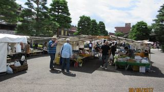 自然体の朝市で気持ちが良い。