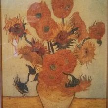 入口の写真撮影用『ひまわり』のコピー。館内撮影禁止です！